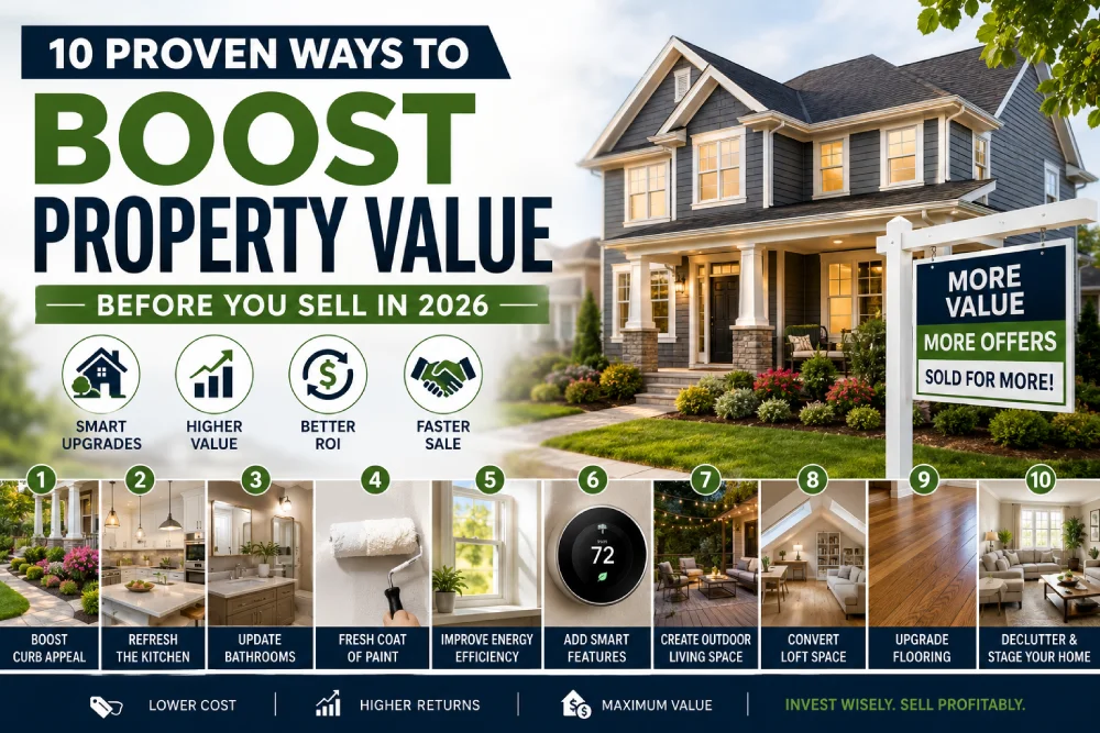 how to increase home value before selling
