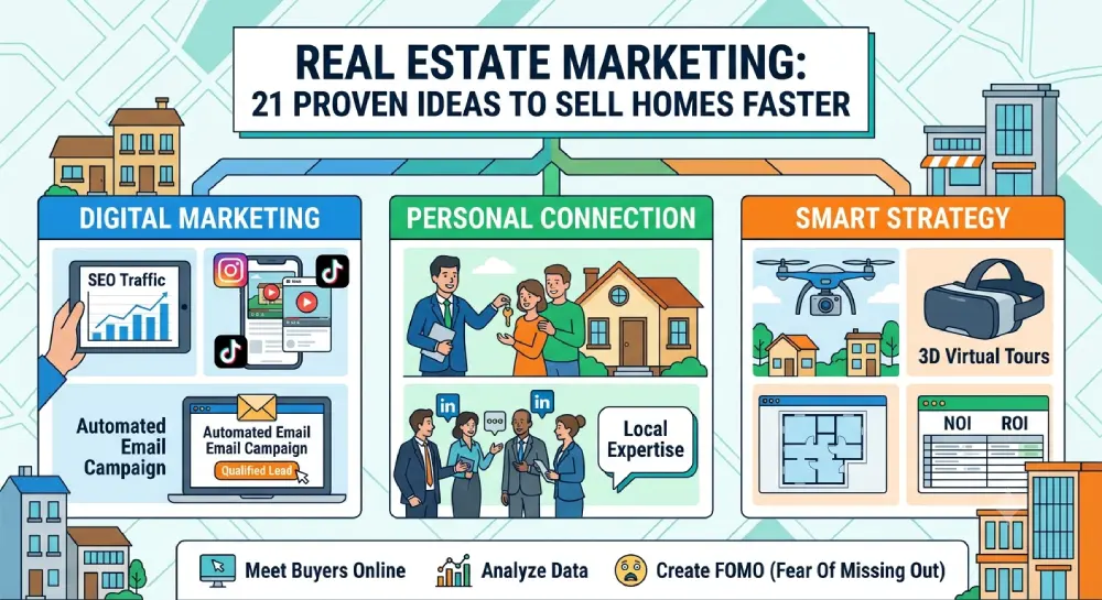 unique real estate marketing ideas