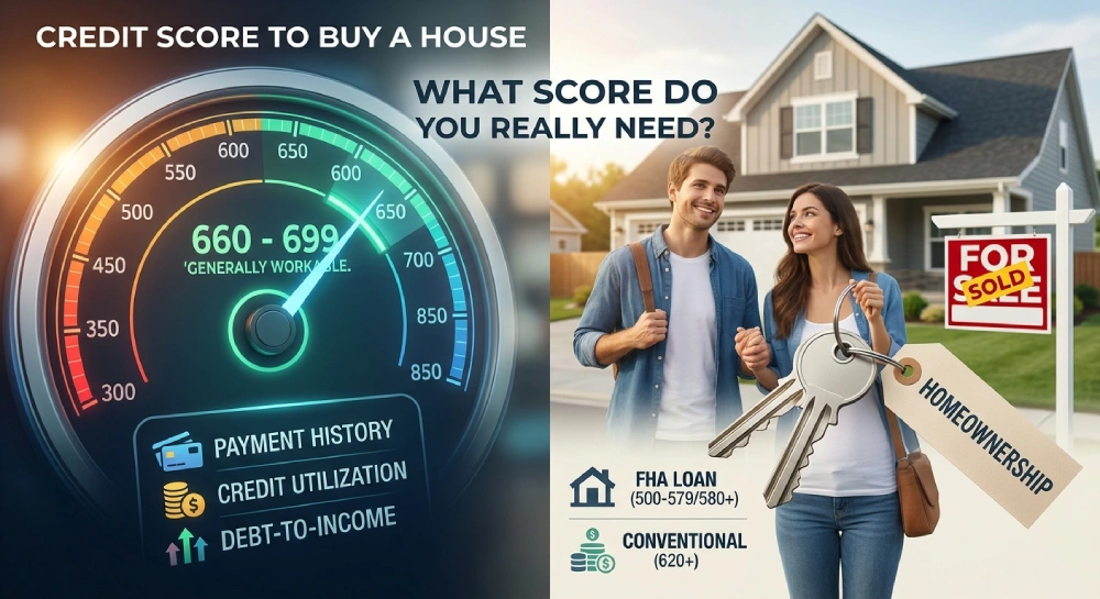 credit score needed to buy a house